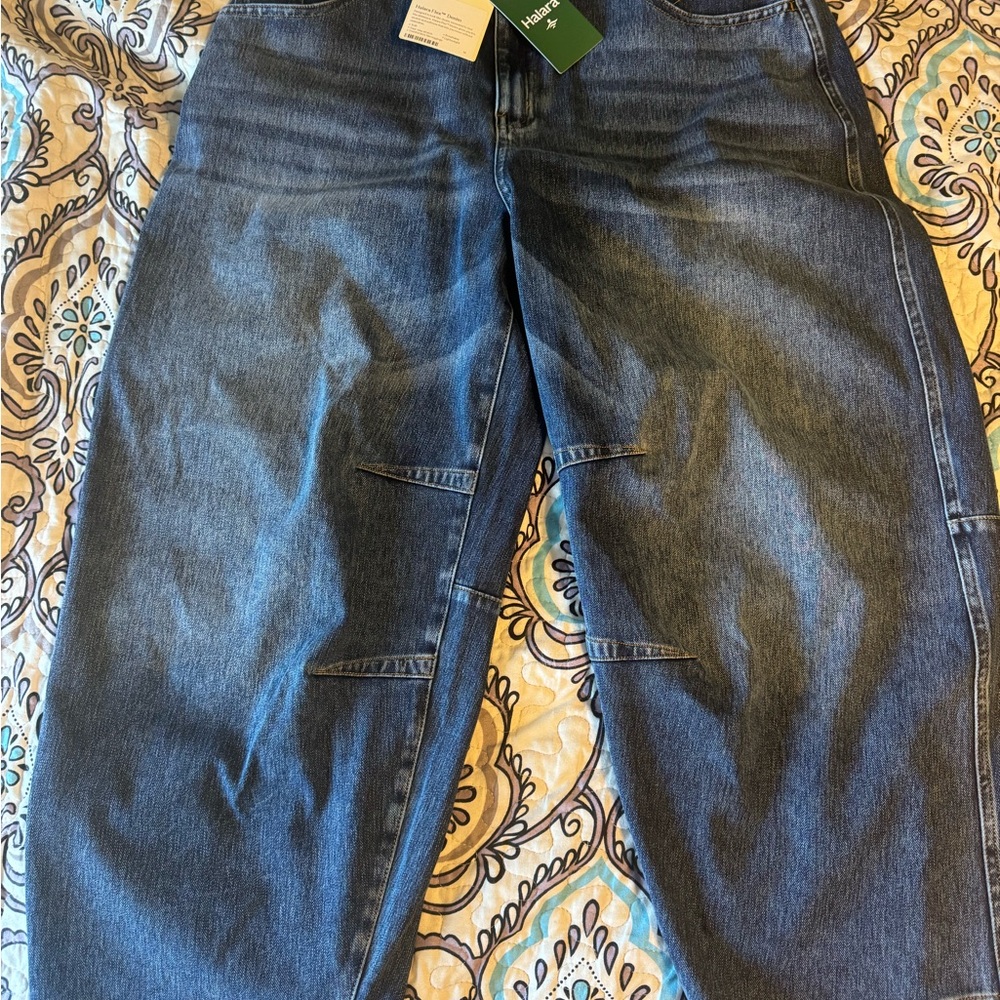 HALARA Women's Barrel Jeans NWT